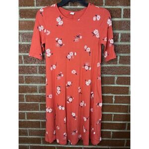 Old Navy Women’s Dress Red Floral XS